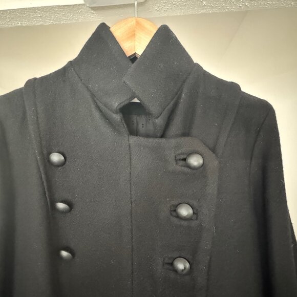 Brand New, never worn, Lerario Beatriz Black Wool Coat!!!! - Picture 15 of 16